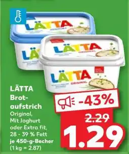 Kaufland LÄTTA Brotaufstrich Angebot