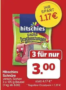 Famila Nord Ost Hitschies Schnüre Angebot