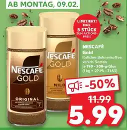 Kaufland Nescafé Gold Angebot