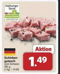 Famila Nord Ost Schinkengulasch vom Schwein Angebot