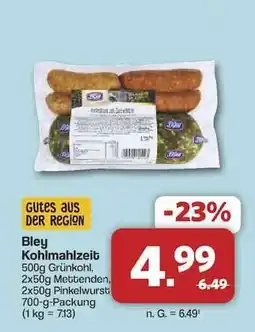 Famila Nord Ost Bley Kohlmahlzeit Angebot
