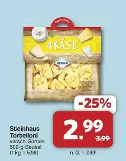 Famila Nord Ost STEINHAUS Tortelloni Angebot