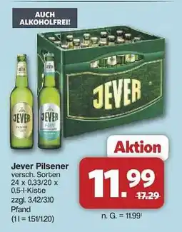 Famila Nord Ost Jever Pilsener Angebot