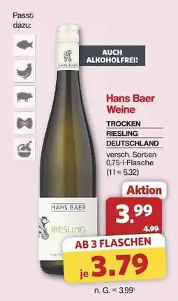 Famila Nord Ost Hans Baer Weine Angebot