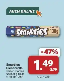 Famila Nord Ost Smarties Riesenrolle Angebot