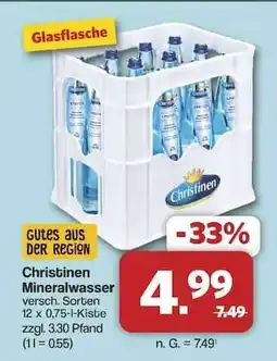 Famila Nord Ost Christinen Mineralwasser Angebot