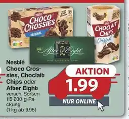 Famila Nord Ost Nestlé Choco Crossies, Choclait Chips oder After Eight Angebot