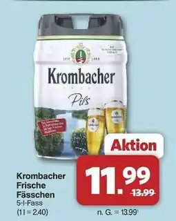 Famila Nord Ost Krombacher Frische-Fässchen Angebot