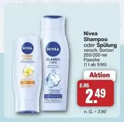 Famila Nord Ost NIVEA Shampoo oder Spülung Angebot