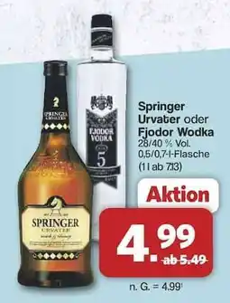 Famila Nord Ost Springer Urvater oder Fjodor Wodka Angebot