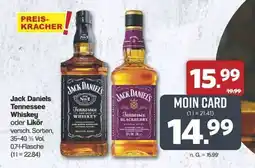 Famila Nord Ost Jack Daniels Tennessee Whiskey oder Likör Angebot