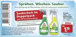 Famila Nord Ost Frosch Glas- oder Badreiniger Angebot
