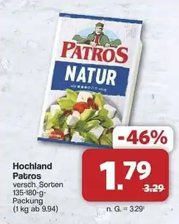 Famila Nord Ost Hochland Patros Angebot