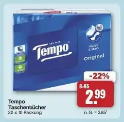 Famila Nord Ost Tempo Taschentücher Angebot