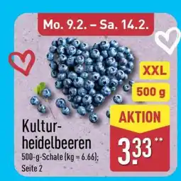 Aldi Nord Kultur­ heidelbeeren Angebot