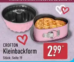 Aldi Nord CROFTON Kleinbackform Angebot
