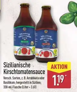 Aldi Nord Sizilianische Kirschtomatensauce Angebot