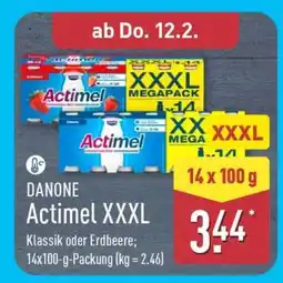 Aldi Nord Actimel XXXL Angebot