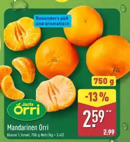 Aldi Nord Mandarinen Orri Angebot