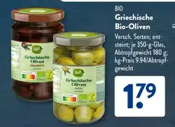 Aldi Süd Griechische Bio-Oliven Angebot