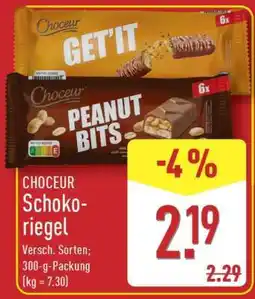 Aldi Nord CHOCEUR Schokoriegel Angebot