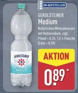 Aldi Nord GEROLSTEINER Medium Angebot