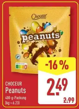 Aldi Nord CHOCEUR Peanuts Angebot