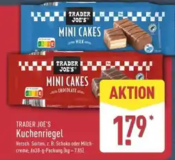 Aldi Nord TRADER JOE’S Kuchenriegel Angebot