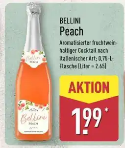 Aldi Nord BELLINI Peach Angebot