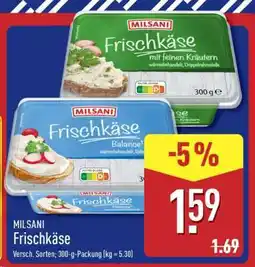 Aldi Nord MILSANI Frischkäse Angebot