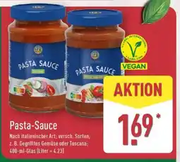 Aldi Nord Pasta-Sauce Angebot