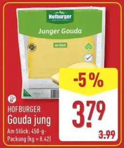 Aldi Nord HOFBURGER Gouda, jung Angebot