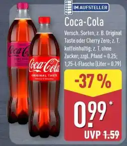 Aldi Nord Coca-Cola Angebot