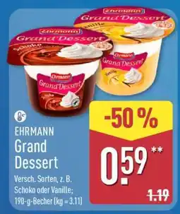 Aldi Nord Ehrmann Grand Dessert Angebot