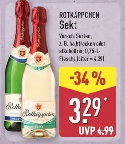 Aldi Nord ROTKÄPPCHEN Sekt Angebot