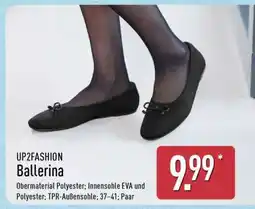 Aldi Nord UP2FASHION Ballerina Angebot