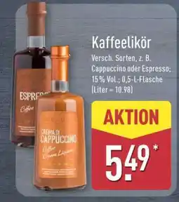 Aldi Nord Kaffeelikör Angebot