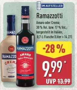 Aldi Nord Ramazzotti Angebot