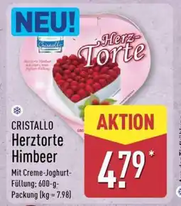 Aldi Nord CRISTALLO Herztorte Himbeer Angebot