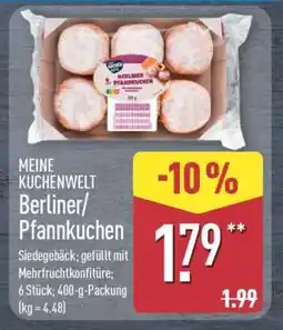 Aldi Nord MEINE KUCHENWELT Berliner / Pfannkuchen Angebot