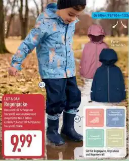 Aldi Nord Lily & Dan Regenjacke Angebot