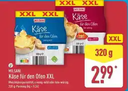 Aldi Nord Käse für den Ofen XXL Angebot