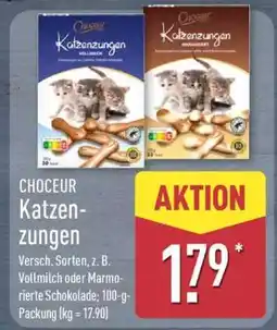 Aldi Nord CHOCEUR Katzenzungen Angebot