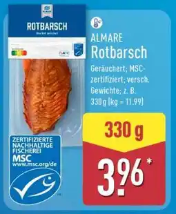 Aldi Nord ALMARE Rotbarsch Angebot