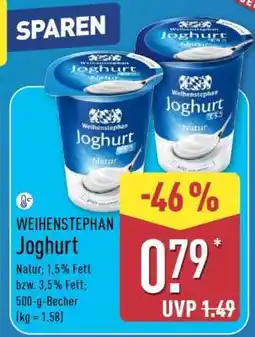 Aldi Nord Weihenstephan Joghurt Angebot