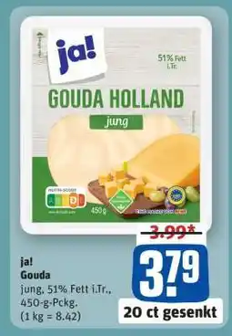 REWE ja! Gouda Angebot