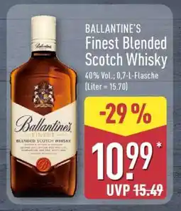 Aldi Nord Ballantine’s Finest Blended Scotch Whisky Angebot
