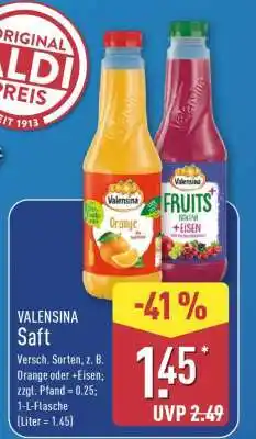 Aldi Nord Valensina Saft Angebot