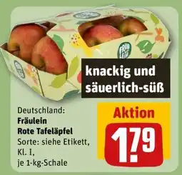 REWE Fräulein Rote Tafeläpfel Angebot