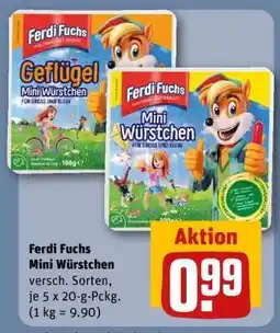 REWE FERDI FUCHS Mini-Würstchen Angebot